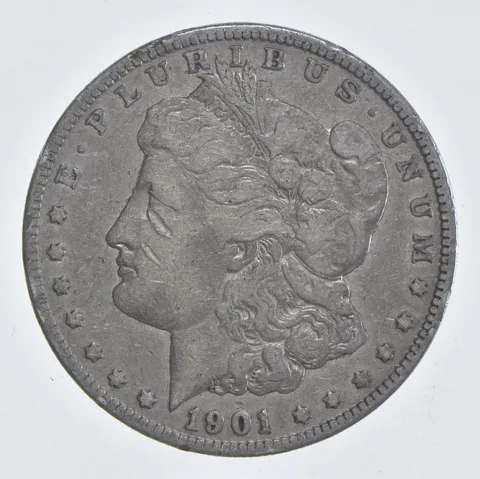 Early - 1901-O Morgan Silver Dollar - 90% US Coin *768