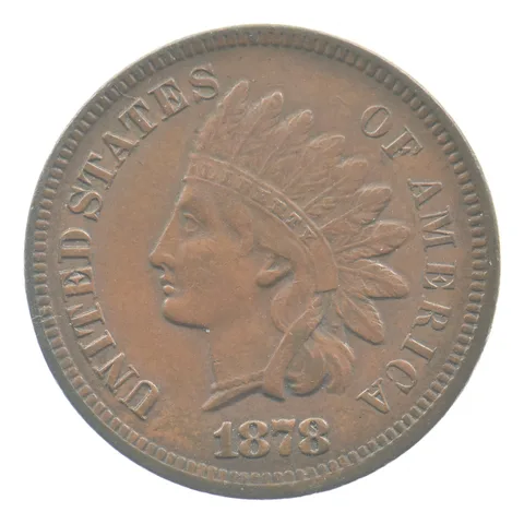 1878 Indian Head Cent *4488