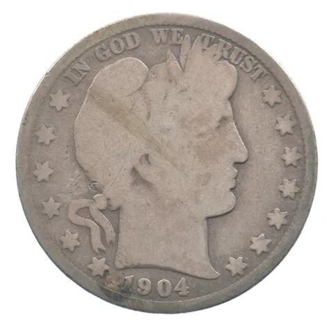 1904-S Barber Half Dollar *1061