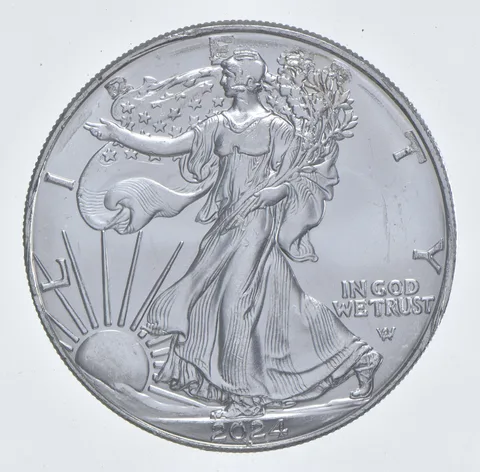 Better Date 2024 American Silver Eagle 1 Troy Oz .999 Fine Silver *437