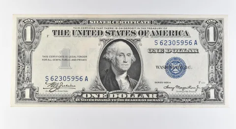 1935 A $1 Silver Certificate Blue Seal Mule *9589
