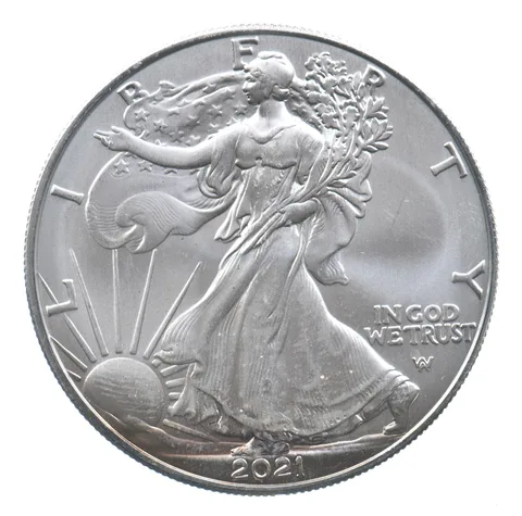 Better Date 2021 American Silver Eagle 1 Troy Oz .999 Fine Silver *619
