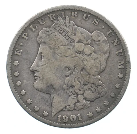 Early - 1901-O Morgan Silver Dollar - 90% US Coin *440