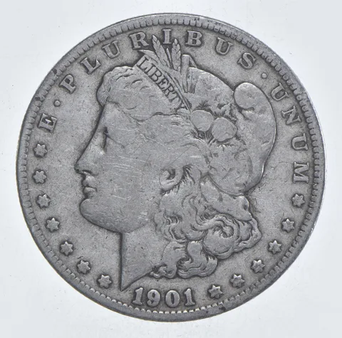 Early - 1901-O Morgan Silver Dollar - 90% US Coin *139