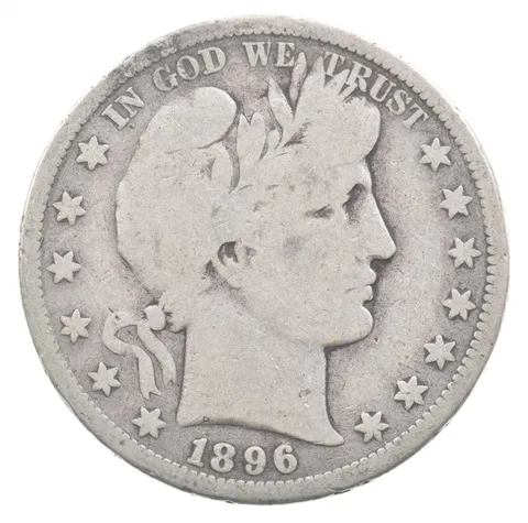 1896-S Barber Half Dollar *6704