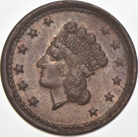 1864 Federal Union Civil War Token a7488