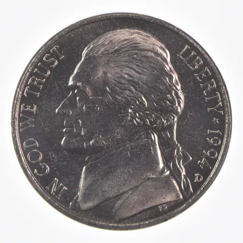 1994-D Jefferson Nickel Unc