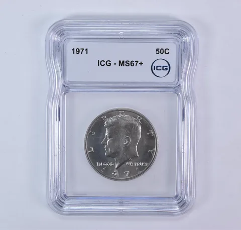 1971 Kennedy Half Dollar MS67+ ICG