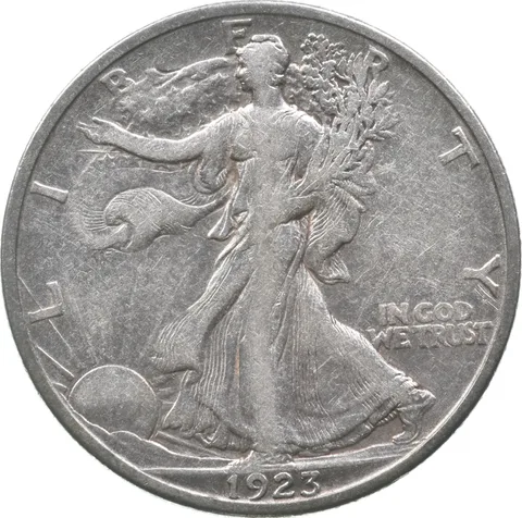 1923-S Walking Liberty Half Dollar a9473