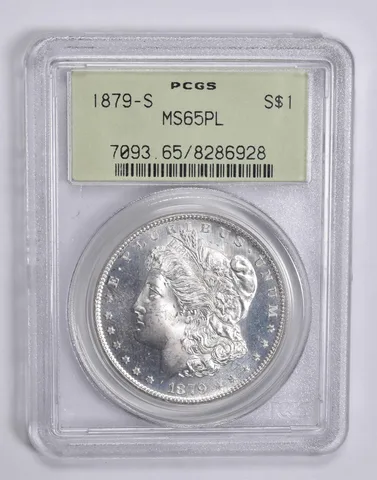 MS65 PL 1879-S Morgan Silver Dollar PCGS OGH Upgrade? *0506
