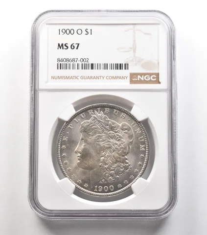 1900-O Morgan Silver Dollar MS67 NGC *5657