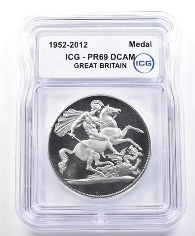 1952-2012 Great Britain Medal Elizabeth II PR69 DCAM ICG *1611