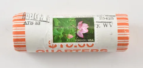 $10 FV 2016 ATB Quarter Harper's Ferry Unc Roll Chuck Taylor Stamped *7062
