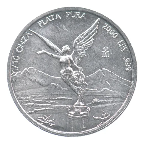 2000 Mo Mexico 1/10 Onza Libertad *8360