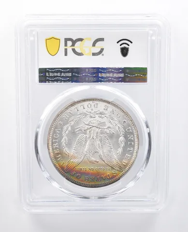 1884-O Morgan Silver Dollar MS64 PCGS Peripheral Tone *8021