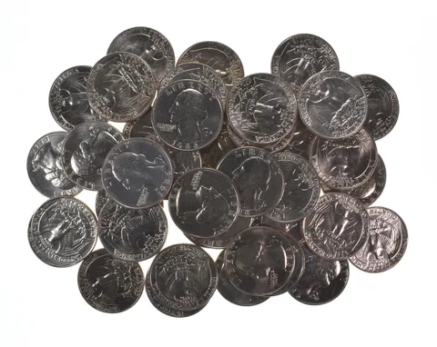 Lot (40) 1986-P Washington Quarter Clad Unc Roll