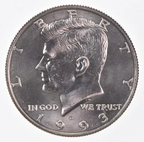 1993-D Kennedy Half Dollar Clad Unc