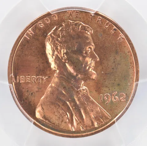 1962 Lincoln Memorial Cent PR66 RB PCGS Beautiful Tone *0968