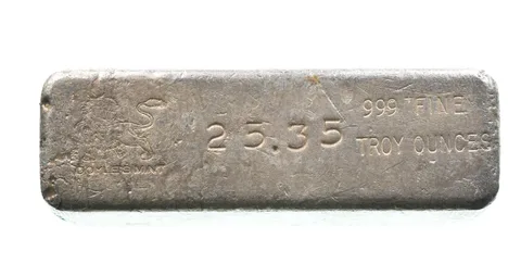 25.35 Troy Oz Silver Bar Doyle Mint *2597