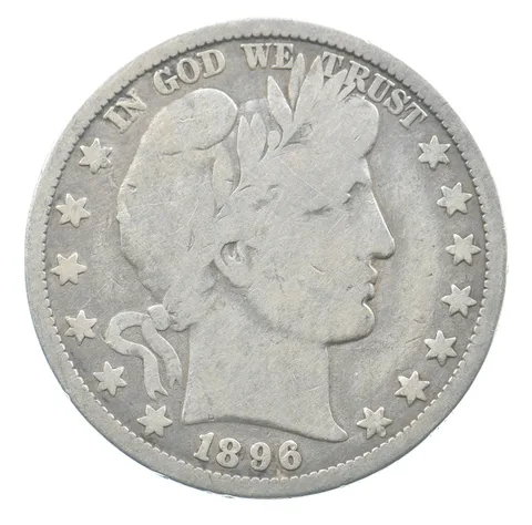 1896-O Barber Half Dollar *7738