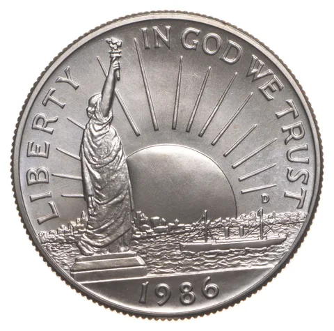 1986-D BU Unc Statue of Liberty Commemorative Half Dollar