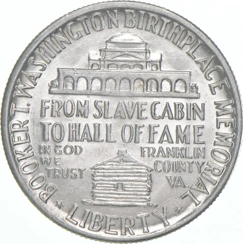 AU 1951 Booker T Washington Memorial Commemorative Half Dollar