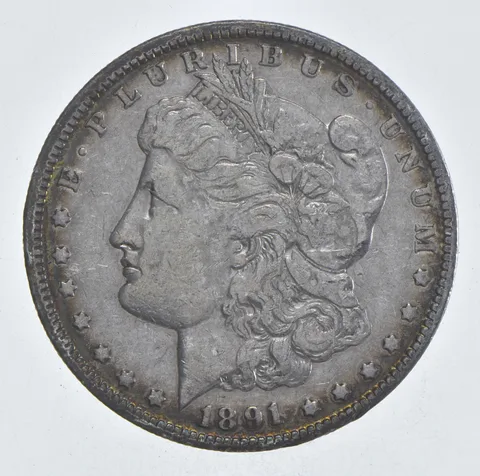 Early - 1891-O Morgan Silver Dollar - 90% US Coin *968