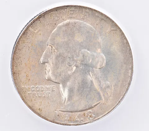 1948-S Washington Quarter MS66 ICG Beautiful Tone *2514