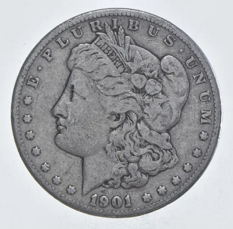 Early - 1901-O Morgan Silver Dollar - 90% US Coin *030