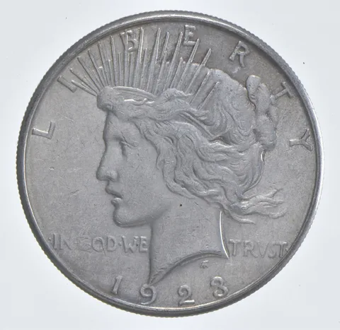 Better - 1923-S Peace Silver Dollar - 90% US Coin *642