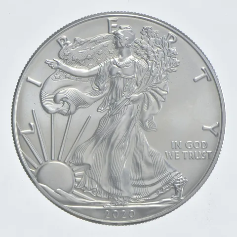 Better Date 2020 American Silver Eagle 1 Troy Oz .999 Fine Silver *722
