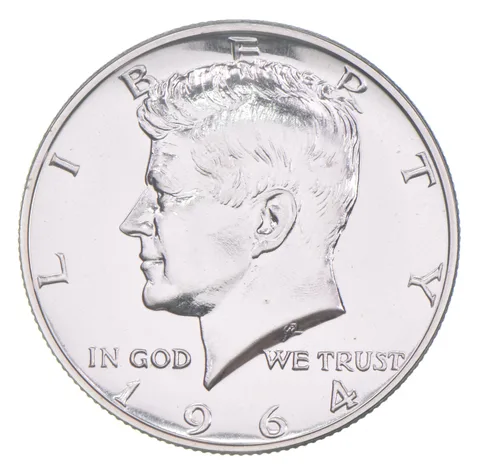 1964 Kennedy Half Dollar GEM PROOF - PR PF
