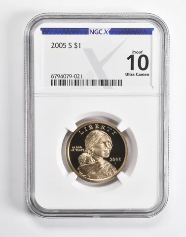 2005-S Sacagawea $1 Proof 10 UCAM NGC X NGCX