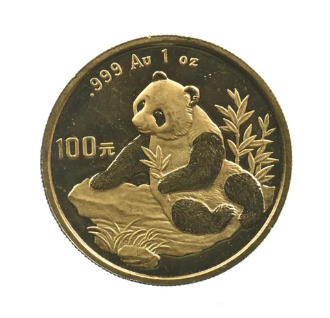 1998 China 100 Yuan Gold Panda 1 Oz Gold *4391