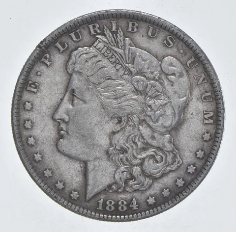 Better 1884-O Morgan Silver Dollar - 90% US Coin - Nice Coin *492