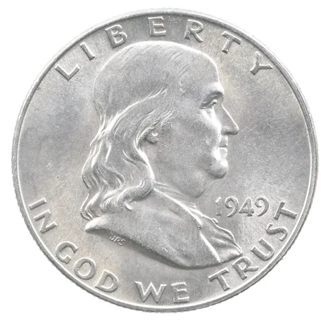 1949 Franklin Half Dollar *7082