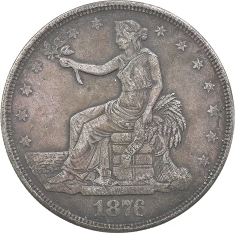 1876-S Seated Liberty Trade Dollar *5555