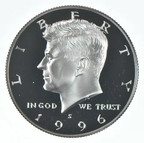 1996-S Kennedy Half Dollar CLAD Proof