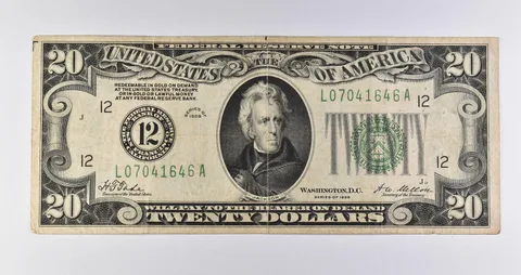 1928 $20 San Francisco, CA US FRN Gold Certificate Green Seal *9076