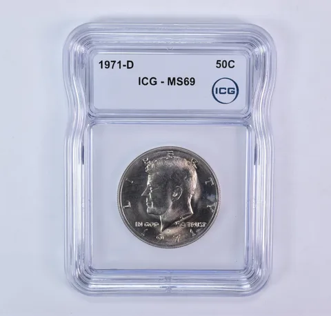 1971-D Kennedy Half Dollar MS69 ICG