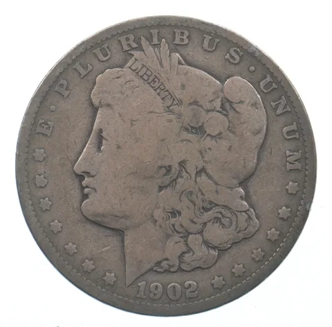 Early - 1902 Morgan Silver Dollar - 90% US Coin *685