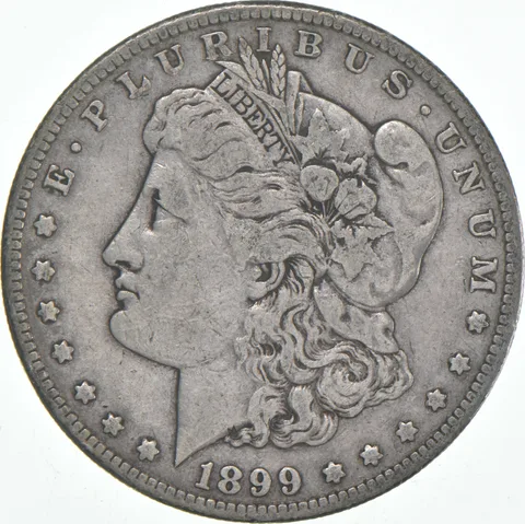 VG/F 1899-S Morgan Silver Dollar (1 coin)