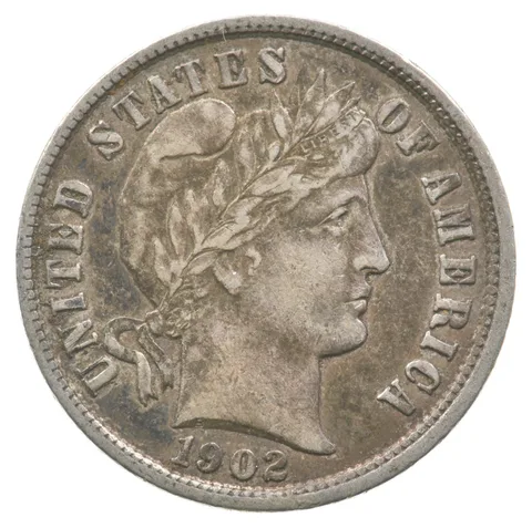 1902 Barber Dime a8235