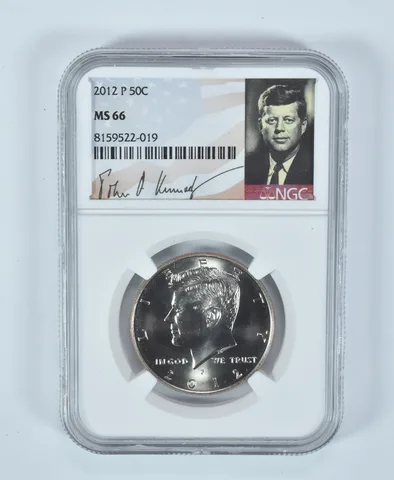 2012-P Kennedy Half Dollar MS66 NGC Special Label