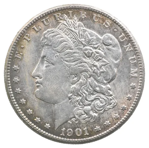1901-S Morgan Silver Dollar a5057