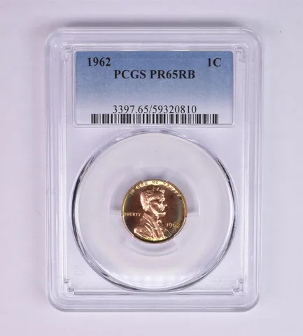 1962 Lincoln Memorial Cent MS65 RB PCGS Beautiful Tone a1217