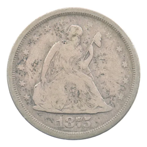 1875-S Seated Liberty Twenty Cents *3586