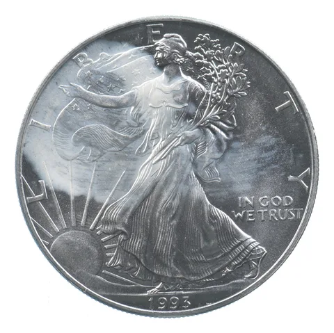 Better Date 1993 American Silver Eagle 1 Troy Oz .999 Fine Silver *594