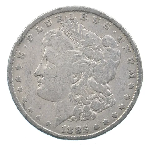 Early - 1885 Morgan Silver Dollar - 90% US Coin *087