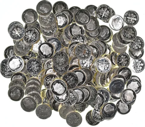 (50) 1992-2019 PROOF Roll Roosevelt 90% Silver $5 Lot Collection Mixed